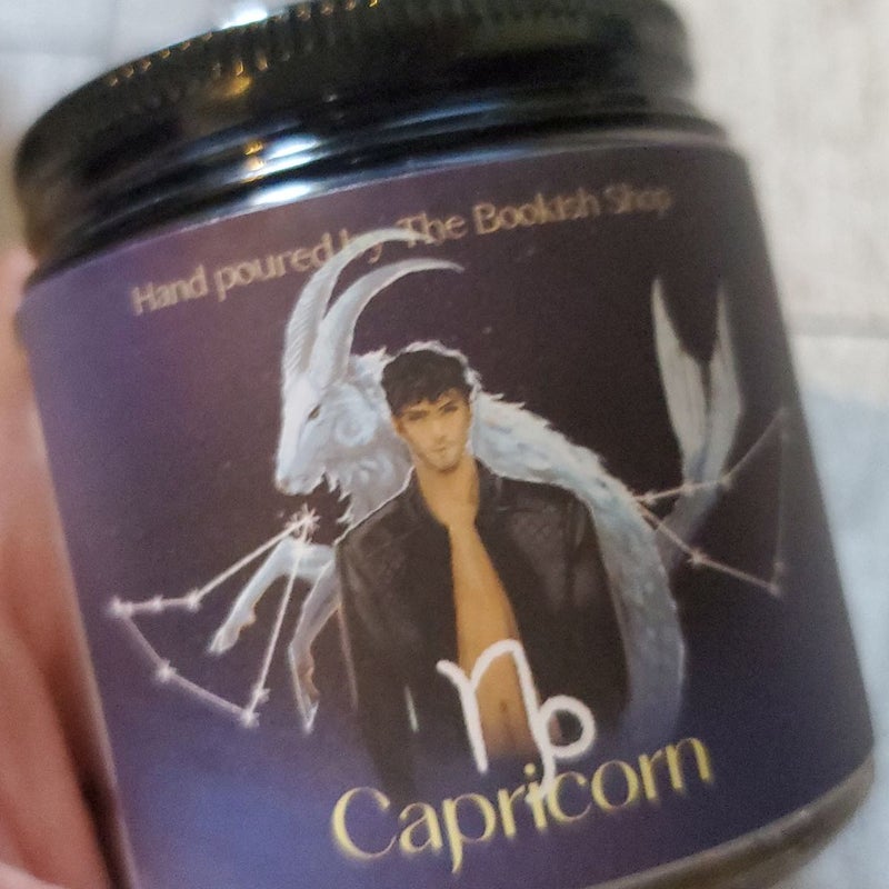 Bookish Box Lux Inspired Daemon Capricorn Candle