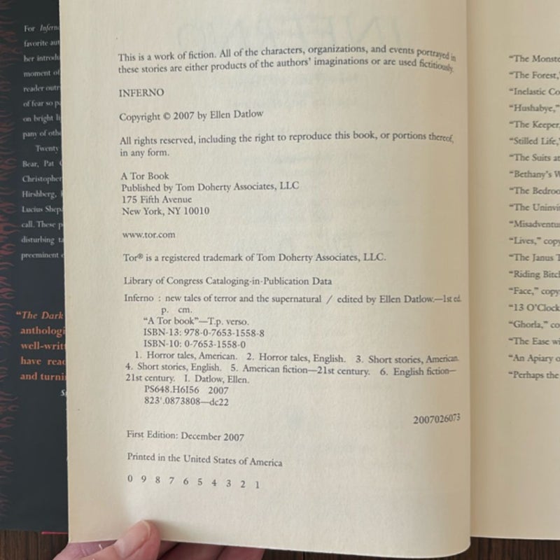 Inferno/ Anthology