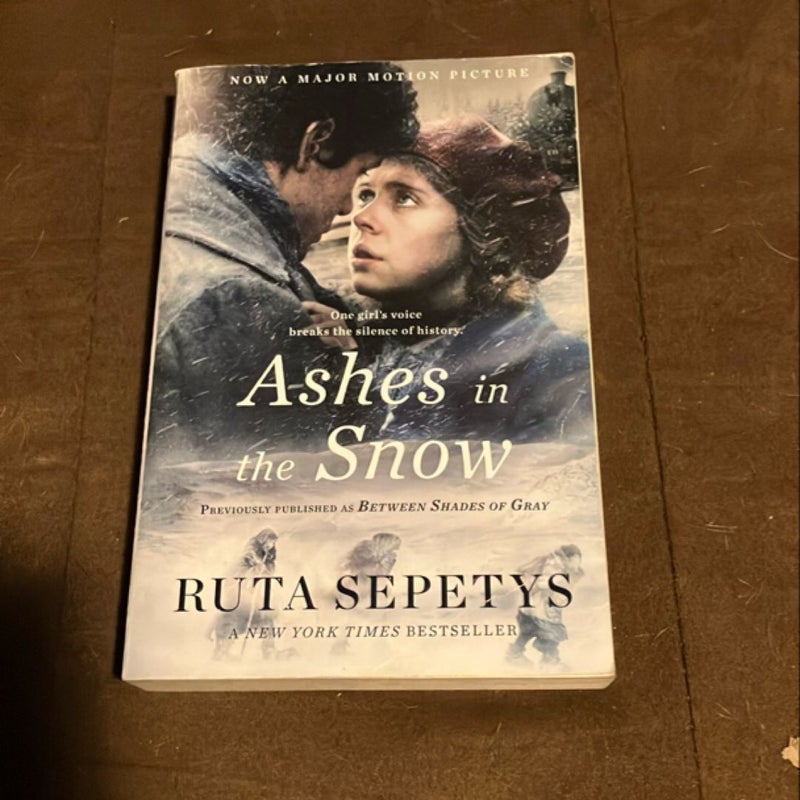 Ashes in the Snow (Movie Tie-In)