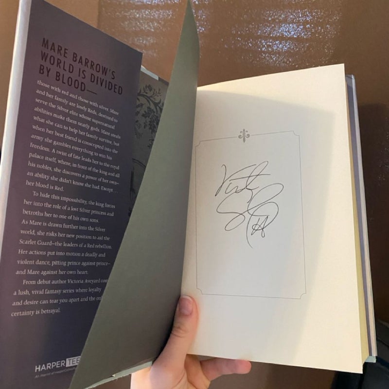 * First Edition Signed Copy* Red Queen 