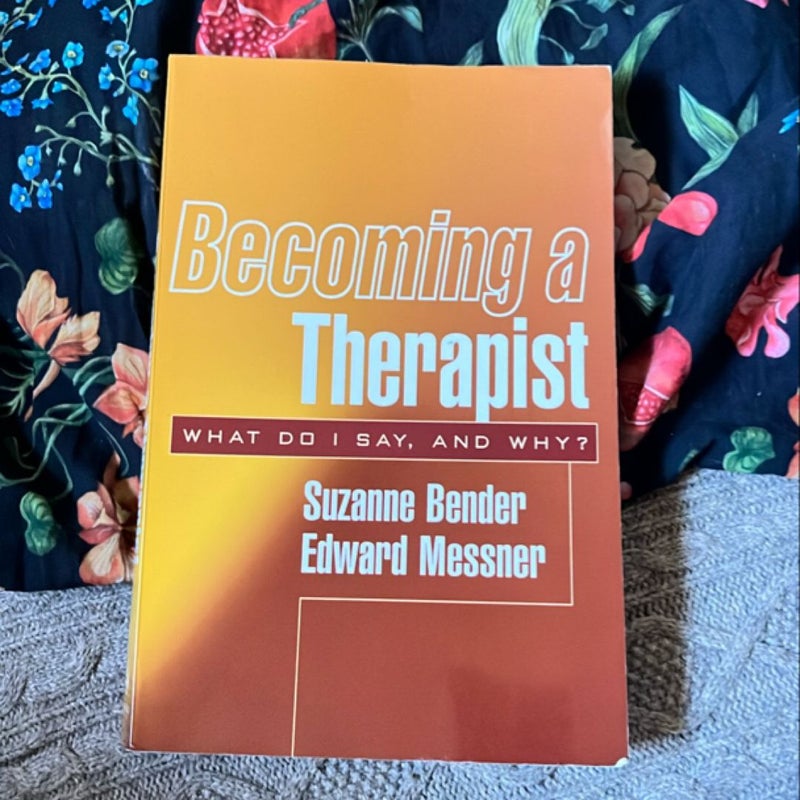 Becoming a Therapist