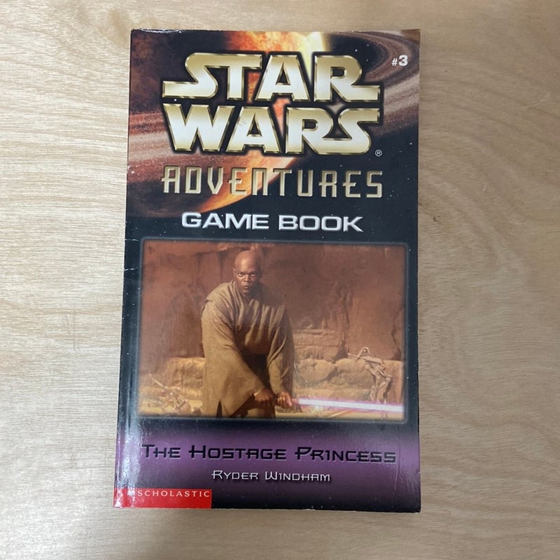 Star Wars Adventures Game Book; The Hostage Princess (First Edition, First Printing)