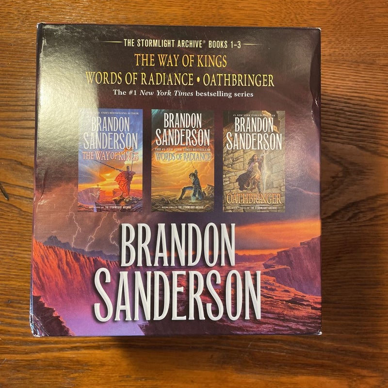 Stormlight Archive MM Boxed Set I, Books 1-3 - by Brandon Sanderson (Mixed  Media Product)