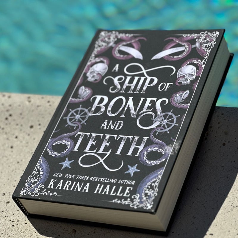 SIGNED by hand Special Edition A Ship of Bones and Teeth