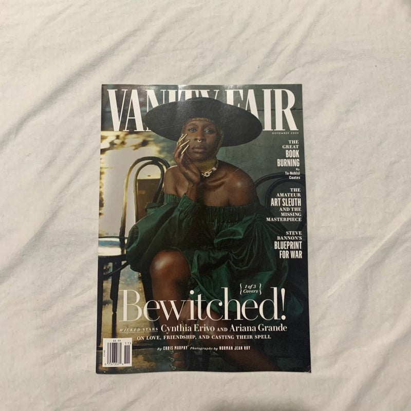 Vanity Fair Cynthia E. & Ariana G. “Bewitched!” Issue November 2024 Magazine