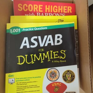 1,001 ASVAB Practice Questions for Dummies (+ Free Online Practice)