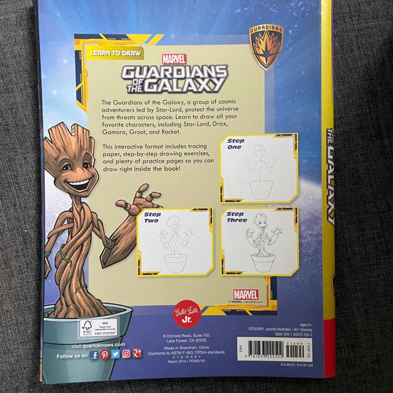 Learn to Draw Marvel Guardians of the Galaxy