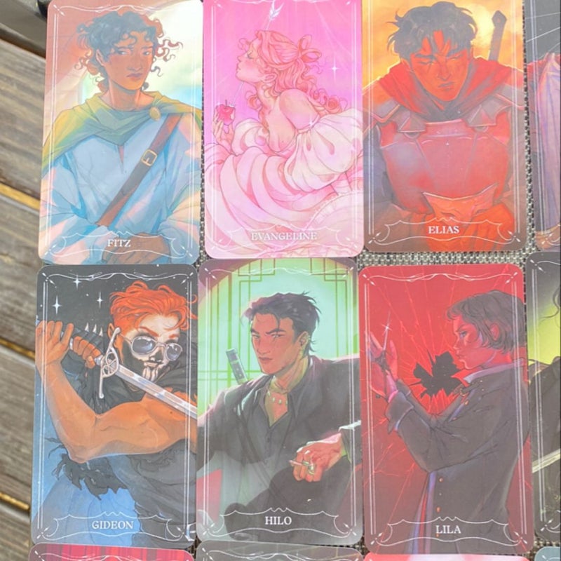 GREEN- character cards (see description for individual purchase)