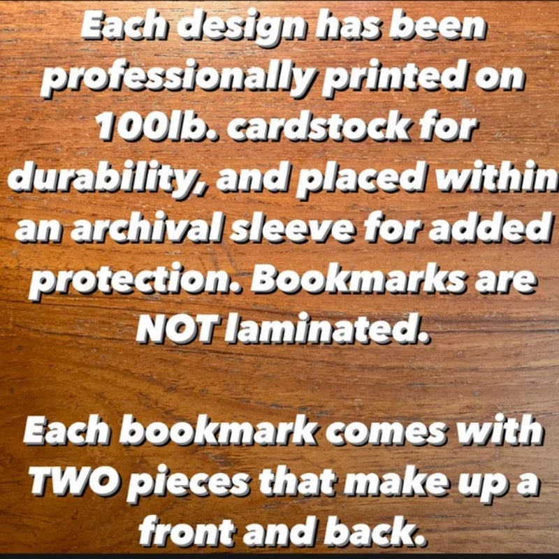 IT by STEPHEN KING Film Adaptation Handmade Bookmarks