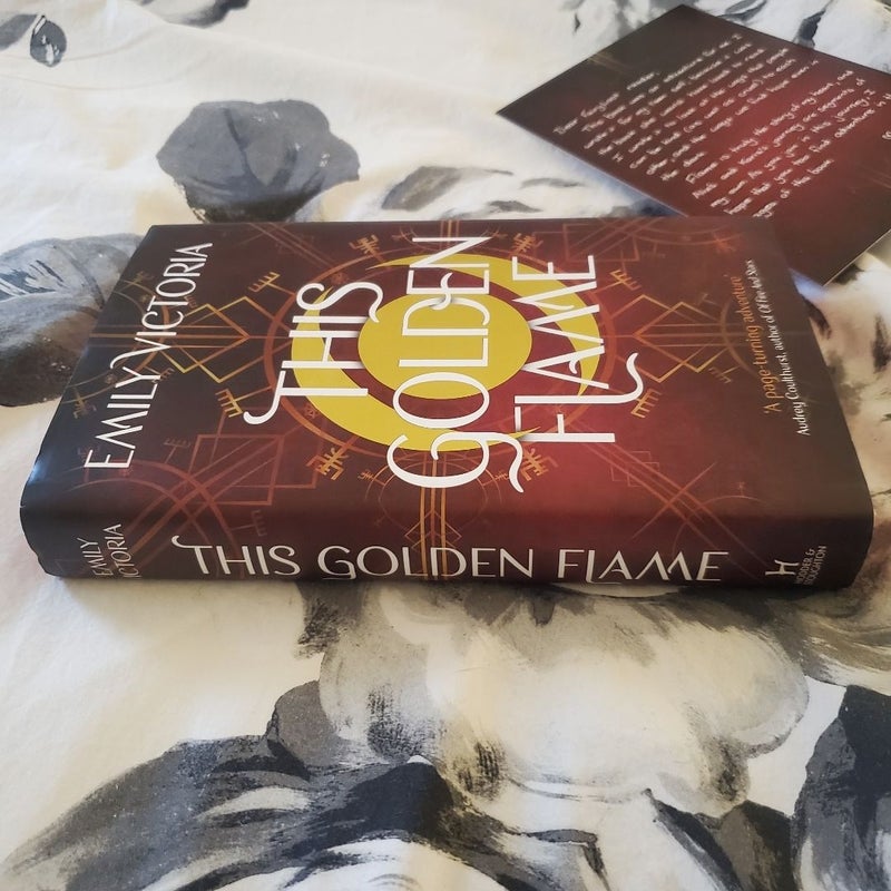 This Golden Flame *Signed Fairyloot Special Edition*