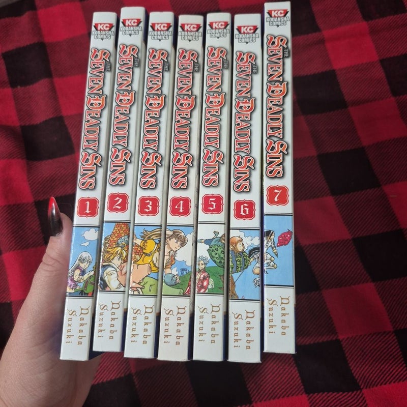 The Seven Deadly Sins vol 1-7