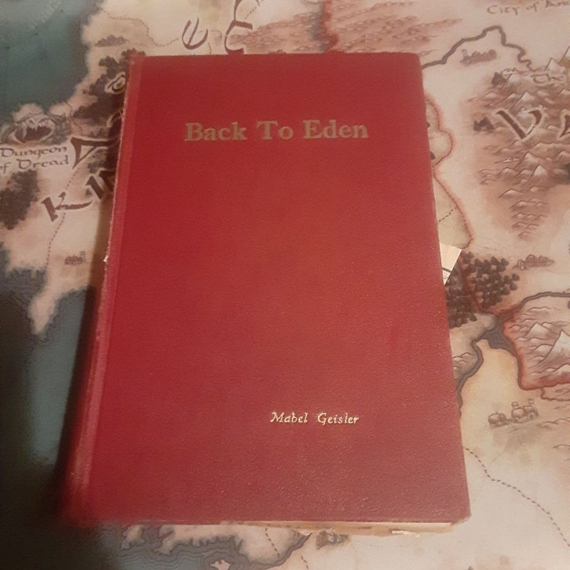 Back to Eden 5th edition hardcover 