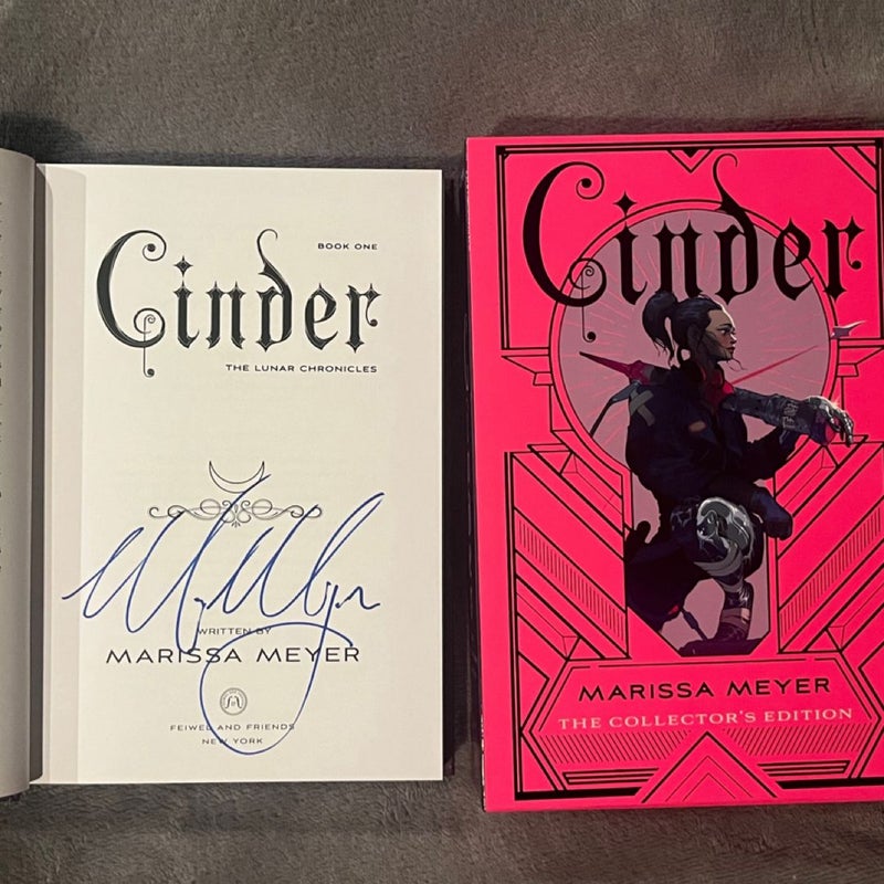 SIGNED - Cinder Collector's Edition