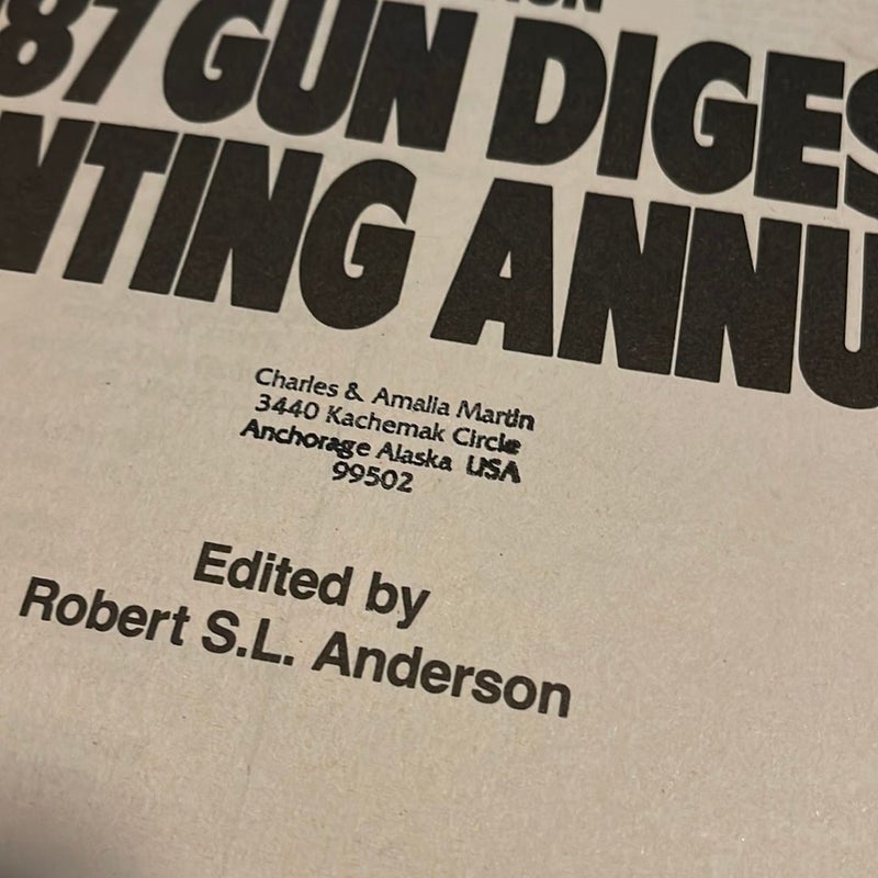 Gun Digest Hunting Annual, 1987