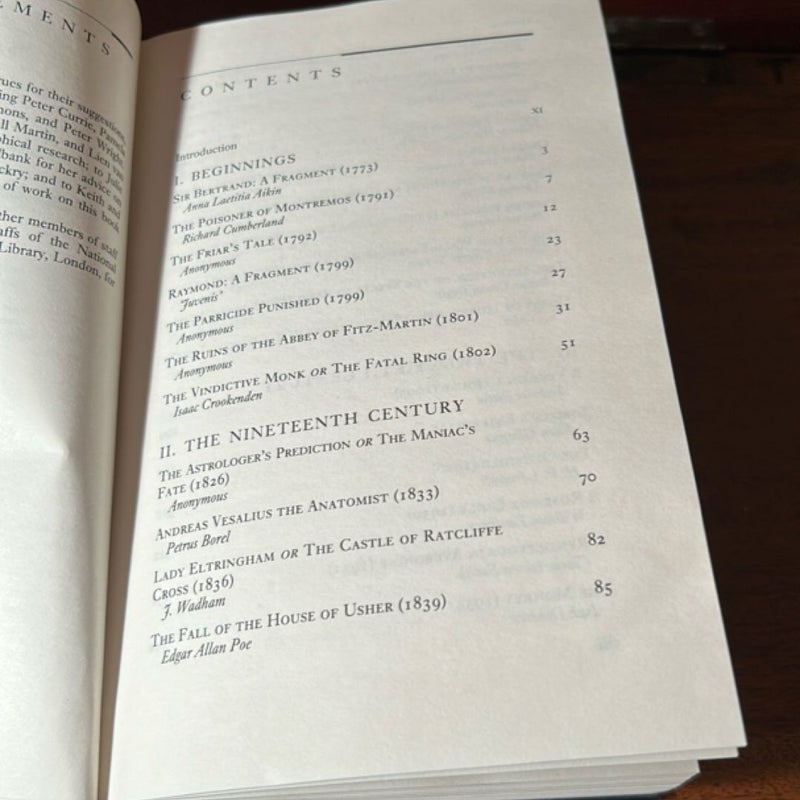 The Oxford Book of Gothic Tales (1992)