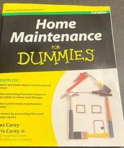 Home Maintenance for Dummies 