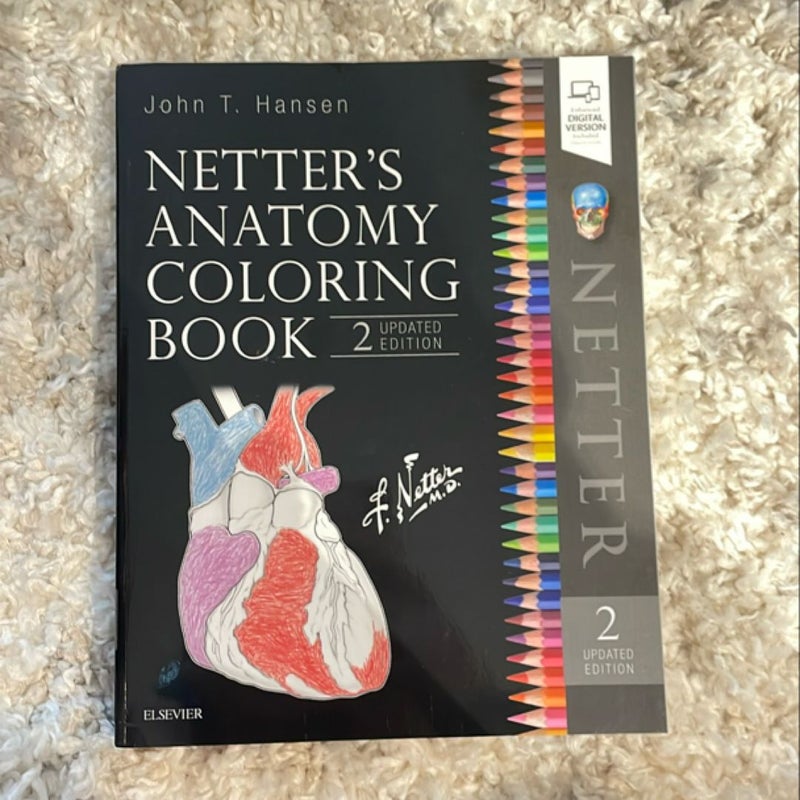 Netter's Anatomy Coloring Book Updated Edition