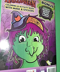 Halloween Coloring & Activity Book 