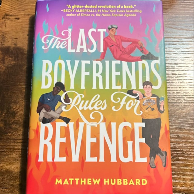 The Last Boyfriends Rules for Revenge