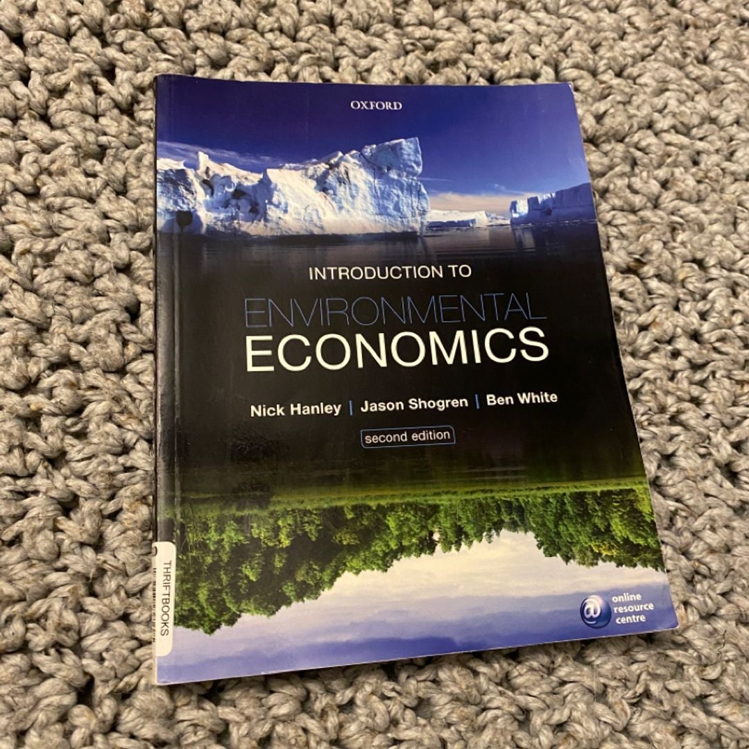 Introduction to Environmental Economics by Nick Hanley, Paperback |  Pangobooks