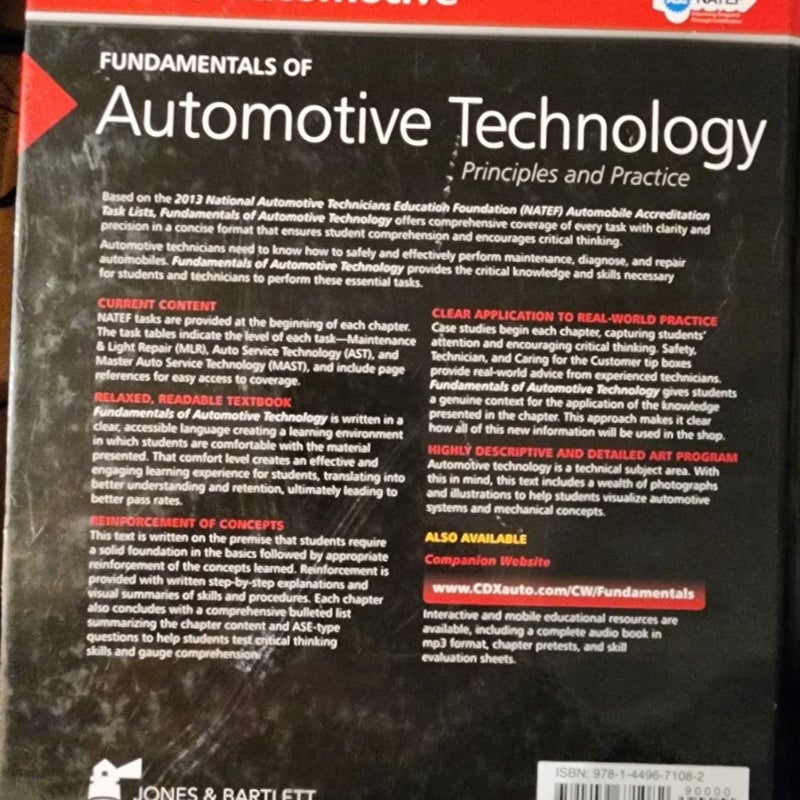 Fundamentals of Automotive Technology