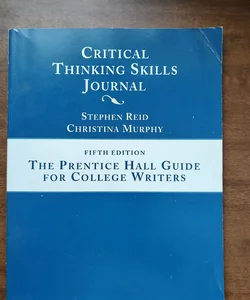 Critical thinking skills journal 