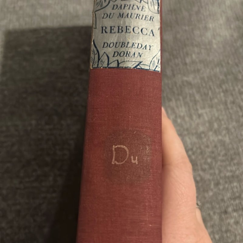 Rebecca 1938 1st Edition Double Day Doran
