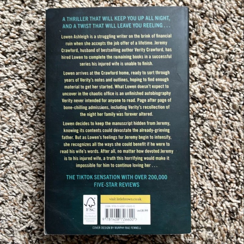 Verity UK edition