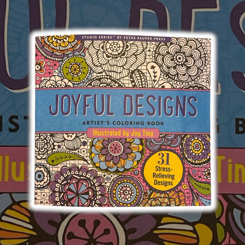 Joyful Designs Artist's Coloring Book