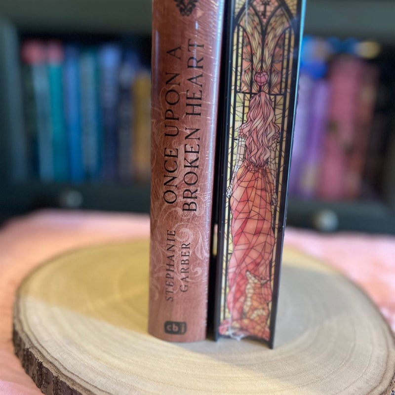 Once Upon a Broken Heart - German stained glass edges