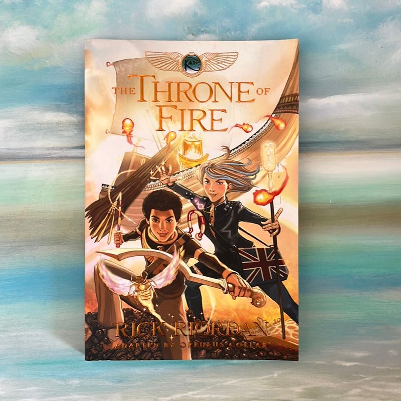 Kane Chronicles, the, Book Two the Throne of Fire: the Graphic Novel (the Kane Chronicles, Book Two)