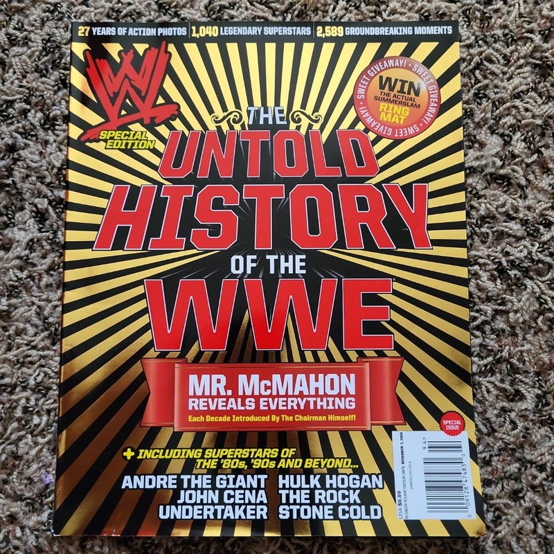 WWE magazines 