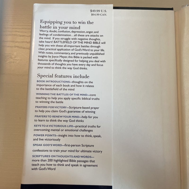 Battlefield of the Mind Bible