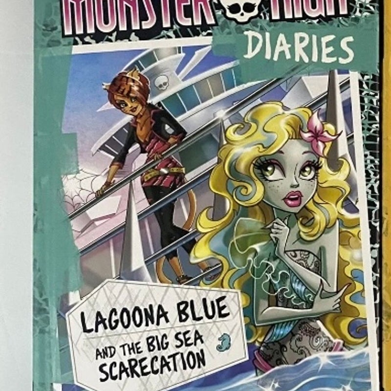 Monster High Diaries: Lagoona Blue Book 