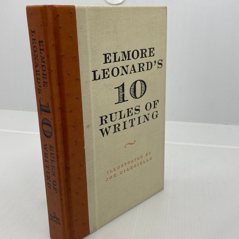 Elmore Leonard's 10 Rules of Writing