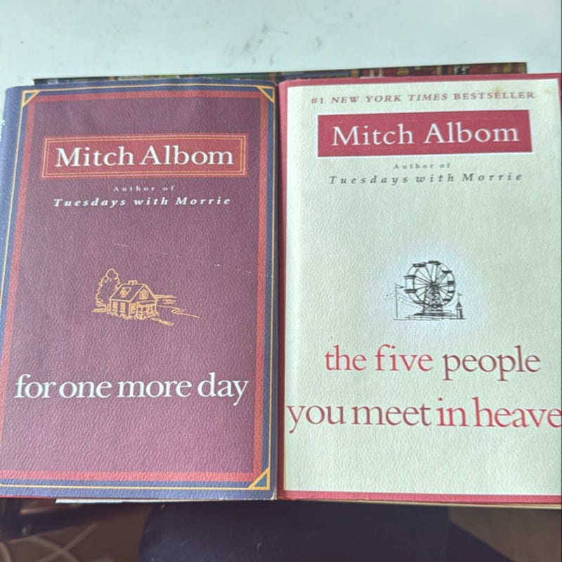 The Five People You Meet in Heaven & For One More Day BUNDLE