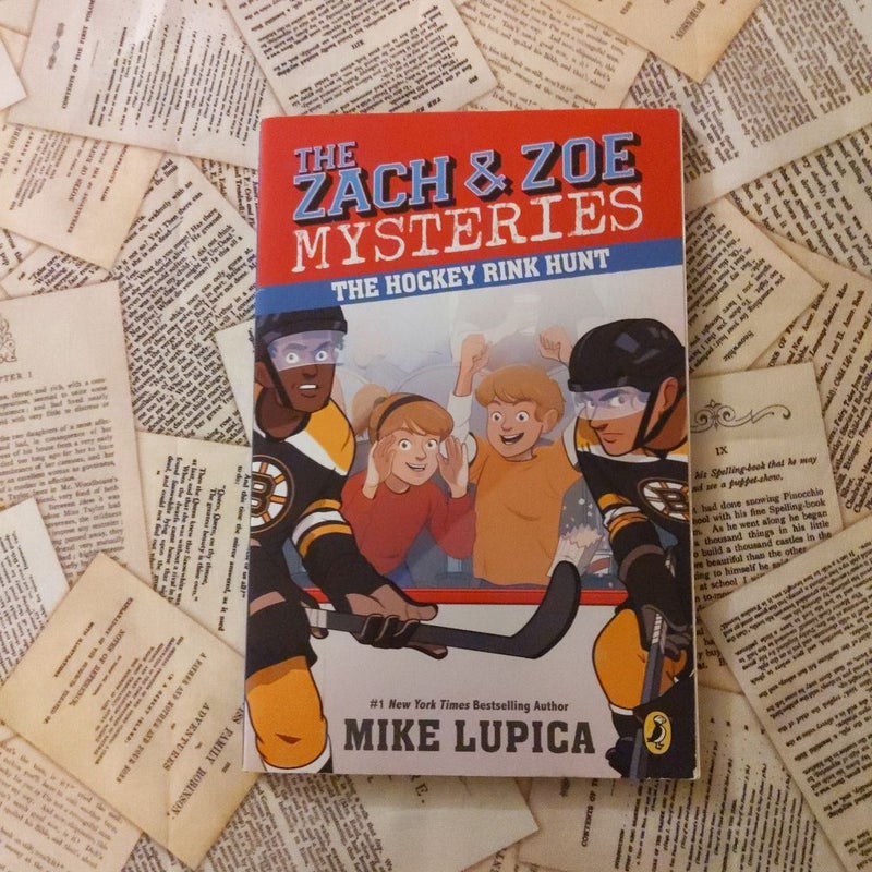 The Zach & Zoe Mysteries: The Hockey Rink Hunt