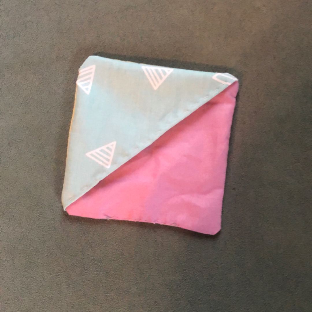 “I love the 80’s” style handmade corner page bookmark