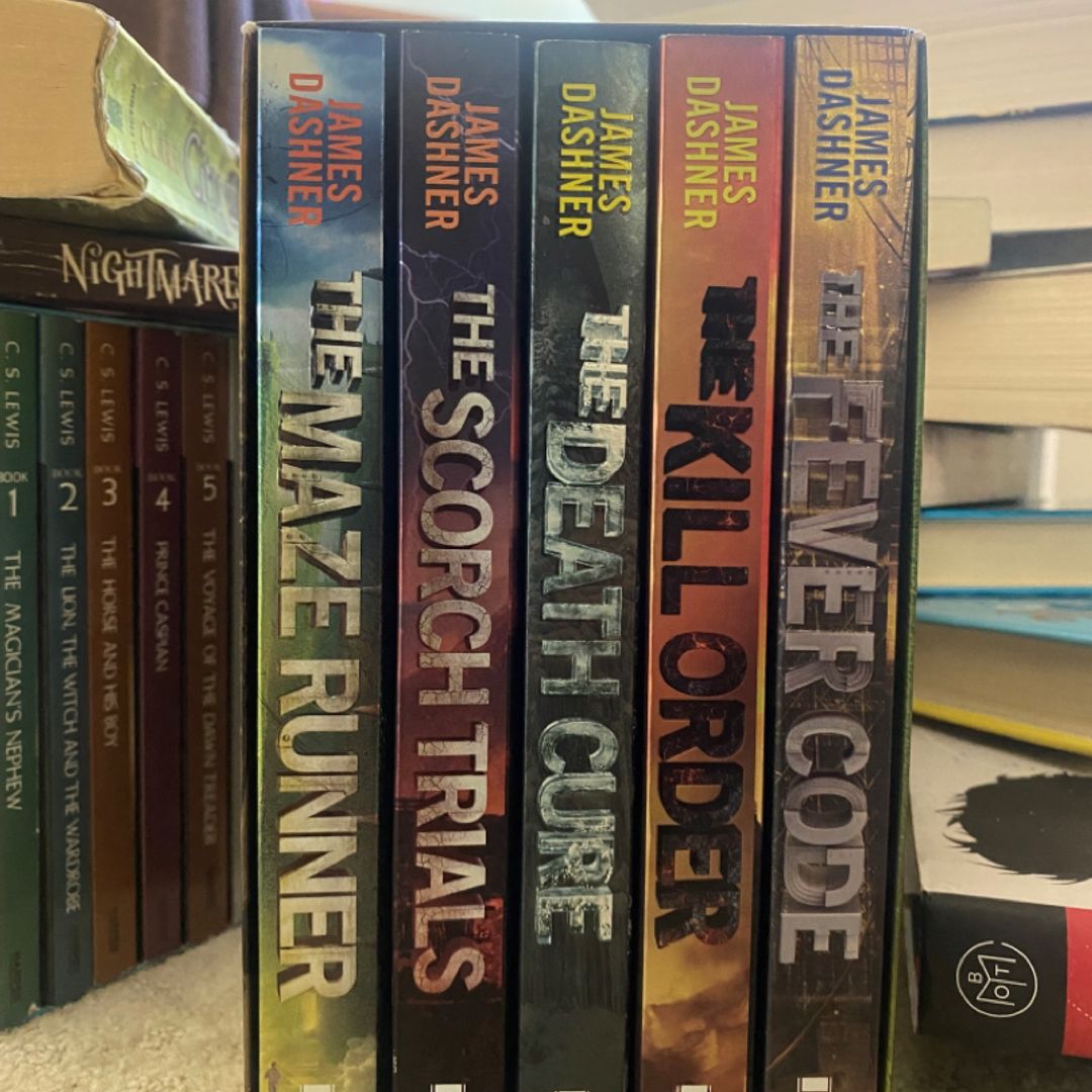 The Maze Runner Series 5-Book Box Set by James Dashner, Hardcover