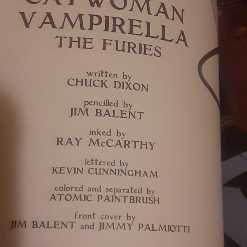 Catwoman Vampirella DC Harris 1997 comic book
