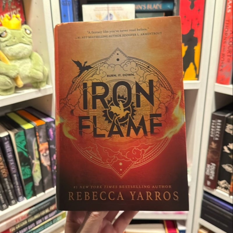 Iron Flame (1st Edition, Sprayed edges)