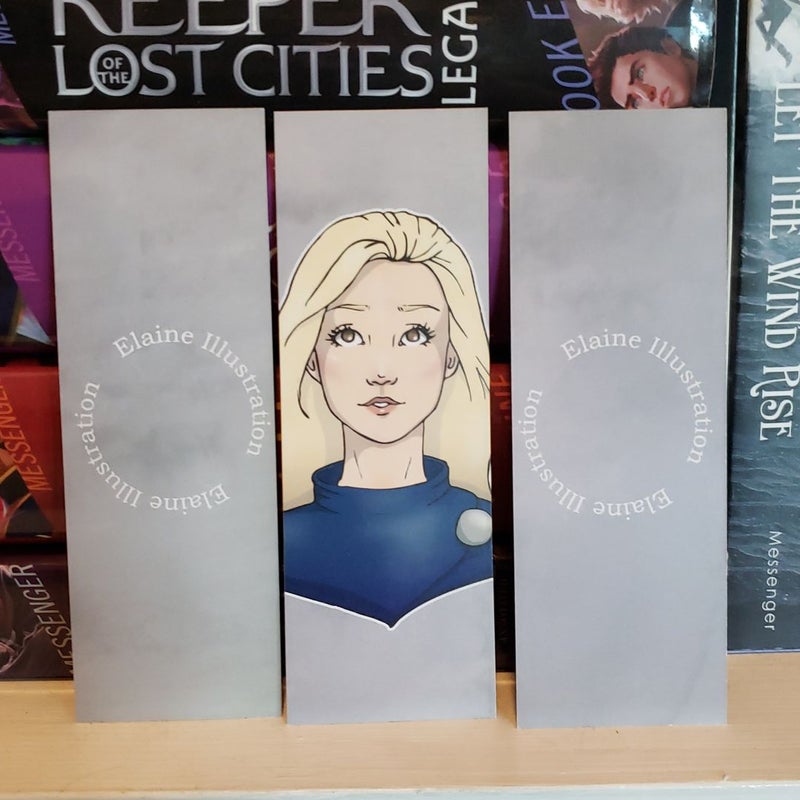 3 pack of Keeper of the Lost cities bookmarks