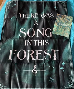Exclusive OwlCrate Uprooted inspired “Song in the Forest” Tapestry  