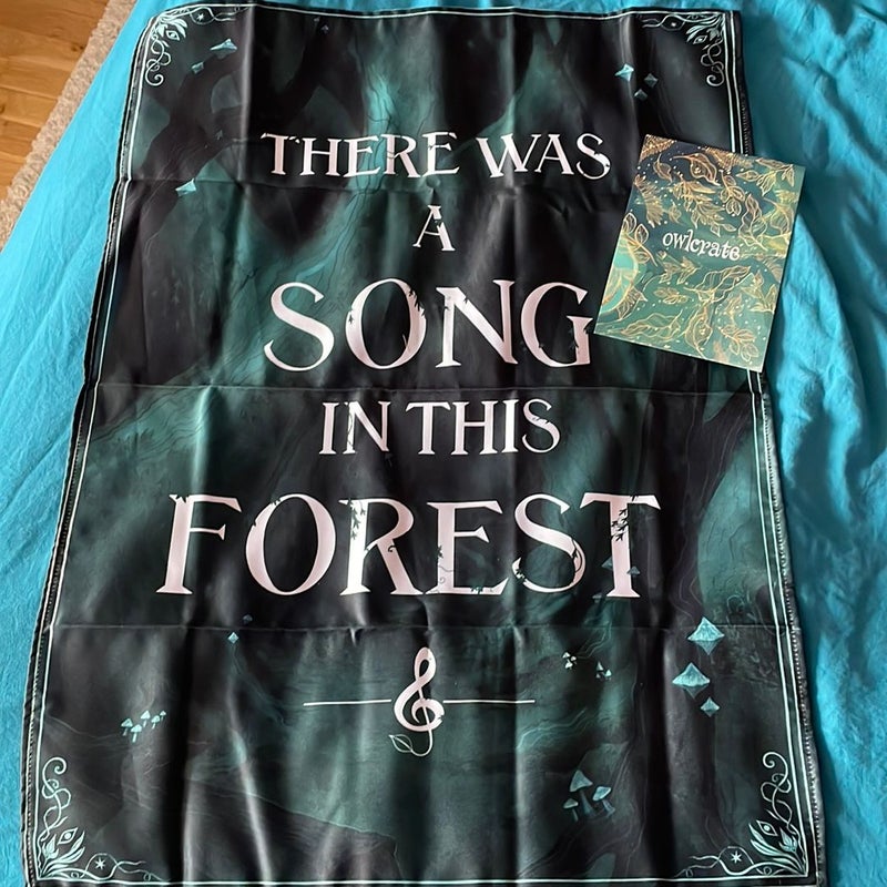 Exclusive OwlCrate Uprooted inspired “Song in the Forest” Tapestry  