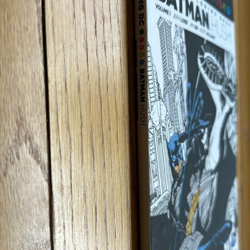 Coloring DC: Batman-Hush Vol. 1 by Jeph Loeb