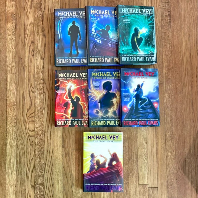 Michael Vey Shocking Collection Books 1-7