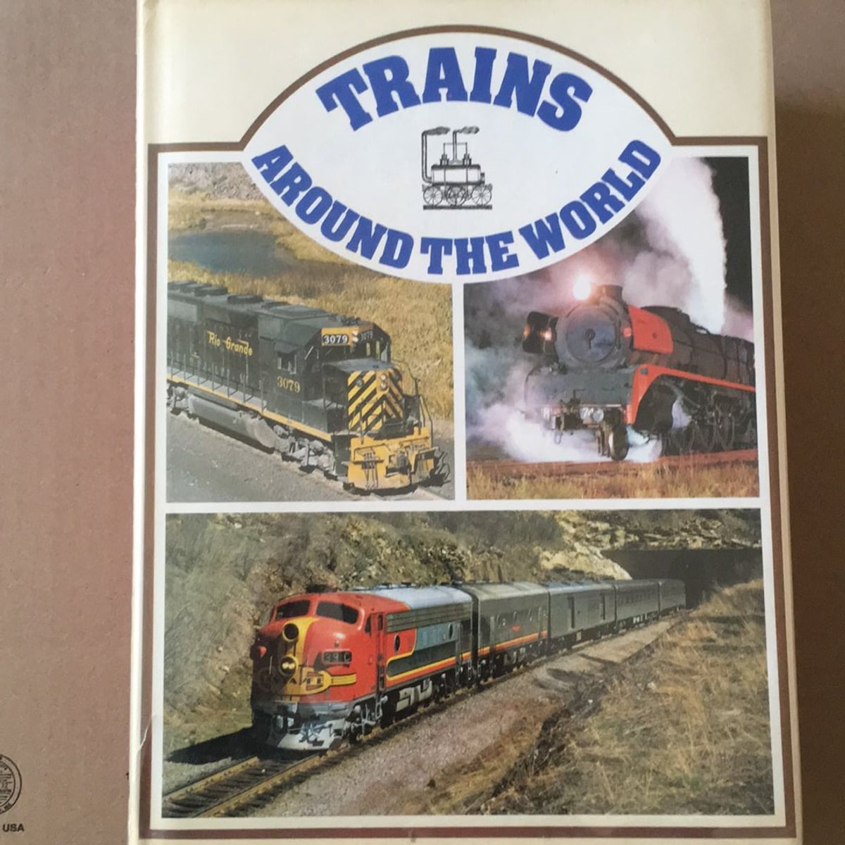Om Books International Train Engine Wheel Book