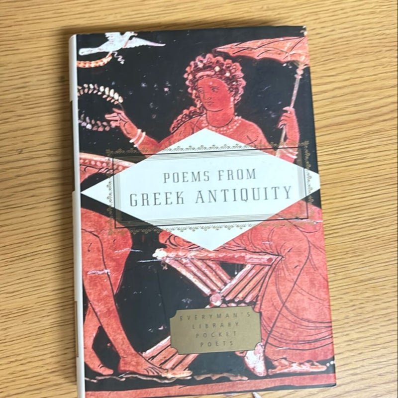 Poems from Greek Antiquity