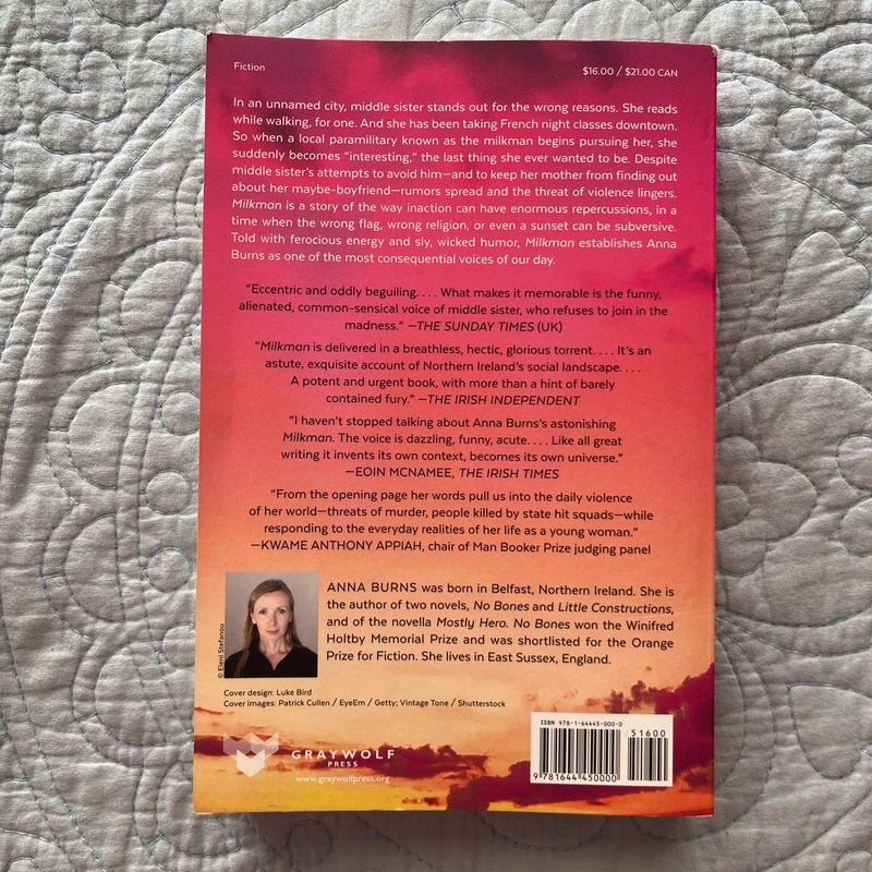 Milkman by Anna Burns, Paperback Pangobooks