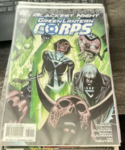 Blackest Night: Green Lantern Corps #39 (2009)